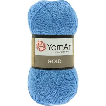 Galanterie YarnArt Gold 9376 modrá