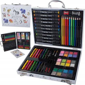 Výtvarná sada Verk 18241 výtvarná sada v kufříku 64 ks