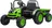 Baby Mix Elektrický traktor, zelený
