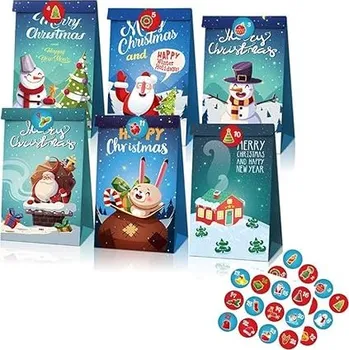 Kalendář Zueyen Adventní kalendář - Dárkové sáčky 12ks