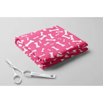 Softshell s beránkem, Kostičky Barva: Růžová