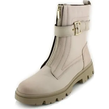 Dámská móda Nadměrná obuv TAMARIS TA416 ivory (dámské nadměrné moderní polokozačky)