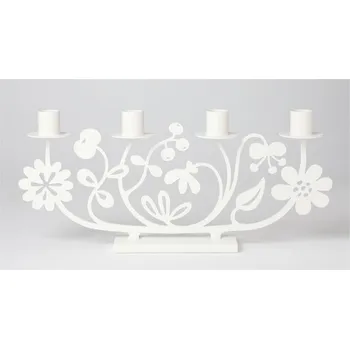 Svícen Adventní svícen Elvy white 16x36, Bengt & Lotta Švédsko