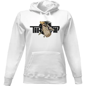 Dámská mikina Dámská mikina s kapucí s potiskem TaQ PaQ LoG for Woman Kangaroo dámské