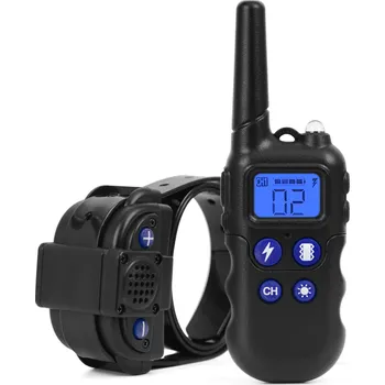 Obojek pro psa Výcvikový obojek TrekDog 2000 2000m, 2km, vodotěsný, nabíjecí, podsvícený