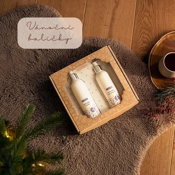 Kosmetická sada Caltha kosmetika Dárková sada pečující o tělo levandule