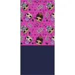 LOL. Surprise- licence Dívčí nákrčník s flísem - LOL. Surprise 5241094, fialovorůžová / tmavě modrá Barva: Fialovorůžová, Velikost: uni velikost