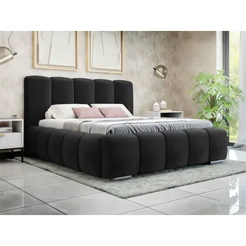 Nábytek Čalouněná manželská postel Lisko, Rozměr postele: 140 x 200 cm, Barva potahu: Kronos 07 MIRJAN 5903211307065