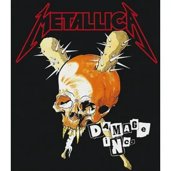 Nášivka nášivka na záda, zádovka Metallica - Damage Inc.