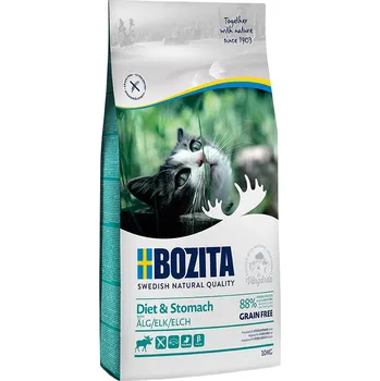 Krmivo pro kočku Bozita Grain Free Diet & Stomach s losem - 10 kg