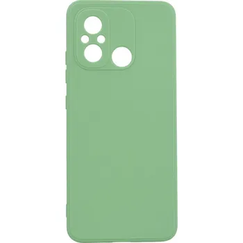 Pouzdro na mobilní telefon Kryt Xiaomi Redmi 12C bledě zelený (obal neboli pouzdro na Xiaomi Redmi 12C)