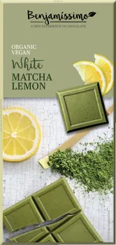 Čokoláda Benjamissimo White Matcha Lemon BIO 70 g