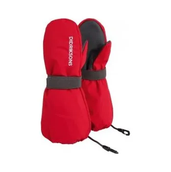 Rukavice Didriksons Biggles JR červená 503939-314 8-10; Červená rukavice + DÁREK DLE VÝBĚRU!