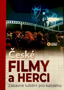 Kniha České filmy a herci: Zábavné luštění pro každého - Nakladatelství SUN (2023, brožovaná)