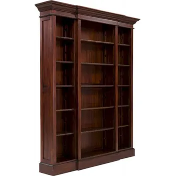 Knihovna Luxusní Oxford knihovna z masivu exotické dřevo mahagon
