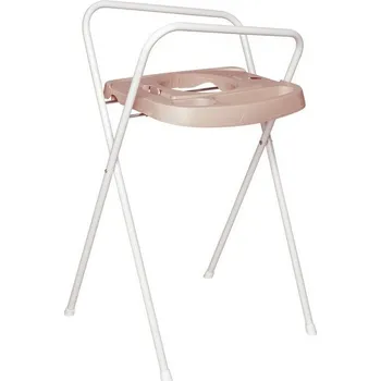 koupací vanička BÉBÉ-JOU kovový stojan Click na vaničku 98 cm Pale Pink