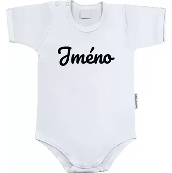 Kojenecký body Dětské body s krátkým rukávem Vlastní jméno