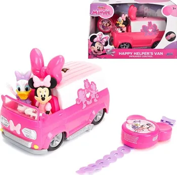 RC model auta Jada Disney Minnie Happy Helper's Van 19 cm růžové