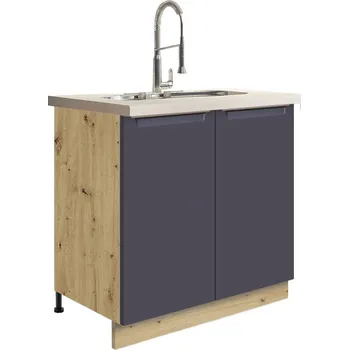 Kuchyňská skříňka NORA blue spodní skříňka 12D "80"