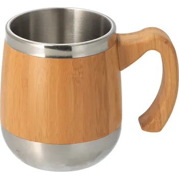 ČistéDřevo CZ445 dřevěný hrnek s nerezem 350 ml