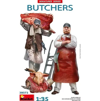 Plastikový model Miniart 1/35 Butchers (2 fig.)