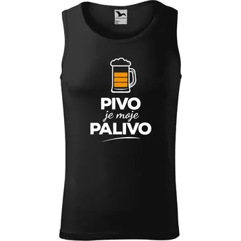 Pánské tílko Pánské tílko Malfini Core Pivo je moje palivo