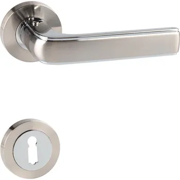 Dveřní kování Vanda – R Dveřní kování, BB, chrom lesklý, nikl matný C02501610