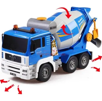 RC model auta Double eagle Domíchávač betonu MAN Truck 1:20 modrý