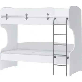 Dětská postel Patrová postel Sloane - bílá