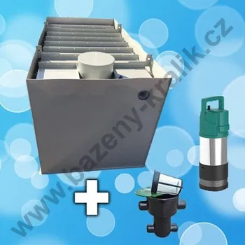 nádrž BAZENY KRALIK s.r.o. Akumulační retenční nádrž 3v1 4m3 dvouplášťová hranatá vystrojená DPH: 12% (pro koncového zákazníka)