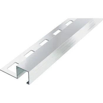 ukončovací lišta ACARA SP8 ukončovací lišta Q, čtvercová, pravidelná, hliník, 8 mm, 3 m AACA 80/3