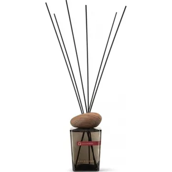 Aroma difuzér Locherber Milano Difuzér s tyčinkami a dřevěným víčkem ve tvaru oblázku s vůní DOLCE ROMA XXI - 5000 ml LH441550