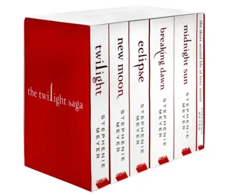 Twilight Saga 6 Book Set (White Cover) - Stephenie Meyer [EN] (2022, brožovaná)