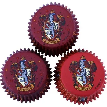 Krabice na pečivo PME PME cukrářské košíčky s fólií - Harry Potter - Nebelvír - 30ks