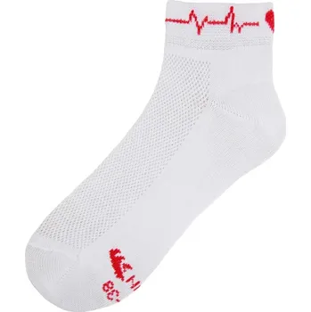 Dámské ponožky Ponožky se stříbrem srdeční Velikost: 37/38