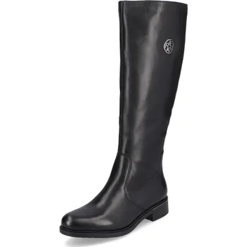 Dámské kozačky DÁMSKÉ KOZAČKY RIEKER Z5375-00 ČERNÁ Barva: Černá, Velikost: 36