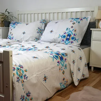 Povlečení Bavlněné povlečení - tyrkysové ornamenty