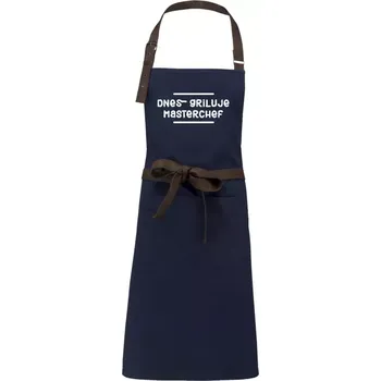 Kuchyňská zástěra Zástěra Kariban Vintage GRIL - Dnes griluje masterchef