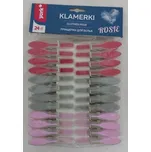 Kolíčky na prádlo 24ks plast měkčené YORK SPRING PRESTIGE