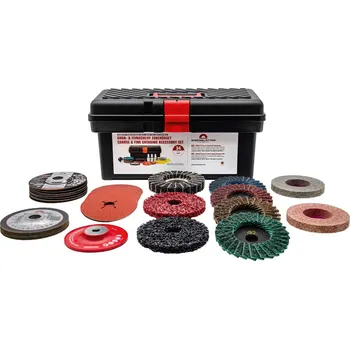 Sada nářadí Eisenblaetter 65032 | VARILEX sada příslušenství na na hrubé a jemné broušení v kufru