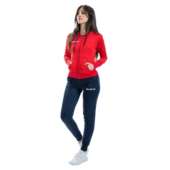 dámská tepláková souprava givova Lady červená/tmavě modrá 1204 M