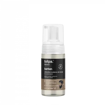 Péče o vousy Tołpa Barber bezoplachový pěnový kondicionér na vousy, 100 ml