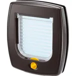 Průchozí dvířka Swing 3, plast, 25 × 22,5 × 5 cm, hnědá 306264