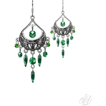 Náušnice Náušnice korálkové 1217 Originální bižuterie