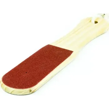 Dřevěný pilník na paty na ztvrdlou kůži