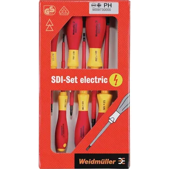 Šroubovák Weidmüller SDI Set S2.5-5.5/PH1/2 Šroubovák