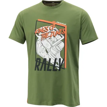 Pánské tričko Triko edice desert, ktm (zelená, vel. m)