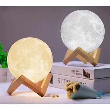 Lampička Noční lampa měsíc 8cm