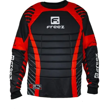 Brankářský florbalový dres FREEZ G-180 GOALIE SHIRT black XL