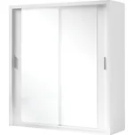 Gib Skříň s posuvnými dveřmi Filip a zrcadlem 200 Barevné provedení: Bílá
